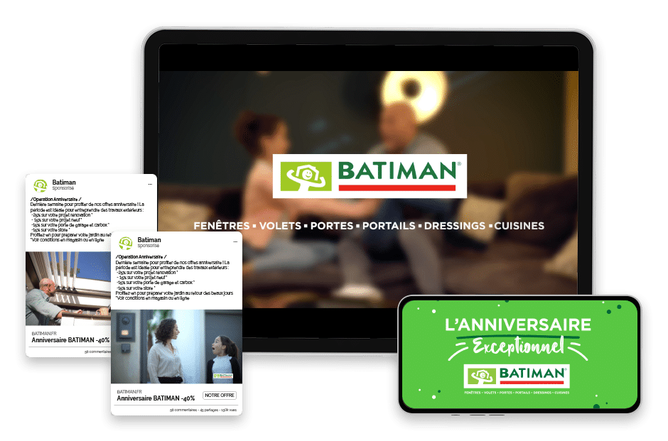 Exemples de publicités digitales par Good Buy Media